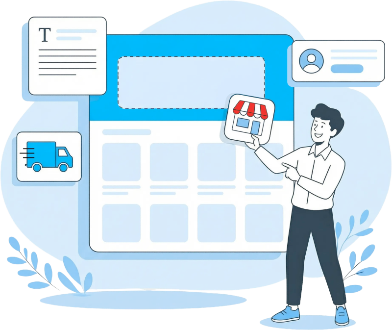 Gestalten Sie Ihren Shop